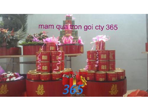Mâm quả sơn mài trà rượu ngày  MQ49 : Mẫu cưới hỏi trọn gói 365 của công ty dịch vụ trang trí nhà tiệc cưới hỏi đẹp rẻ uy tín ở tại quận Tân Phú Sài Gòn TPHCM Gò Vấp